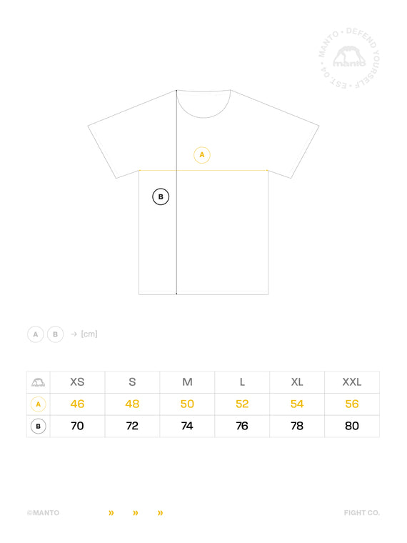 MANTO t-shirt TRACE black