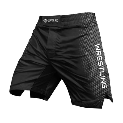 wrestling mma bjj fight shorts front