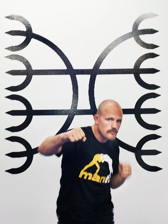 MANTO t-shirt LOGO black