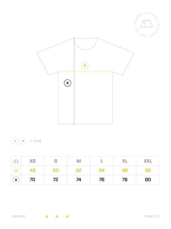 MANTO t-shirt LOGO black