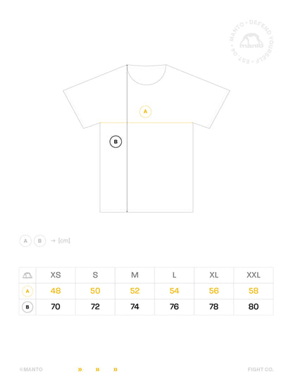 MANTO t-shirt LOGO black