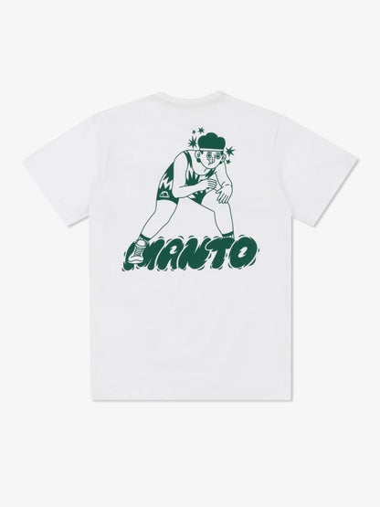 MANTO t-shirt LUTEK WRESTLER white