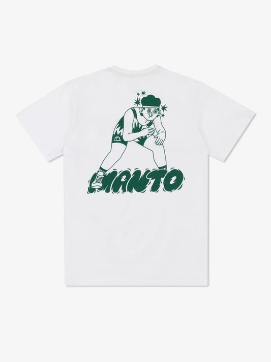 MANTO t-shirt LUTEK WRESTLER white
