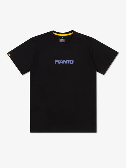 MANTO t-shirt TRACE black