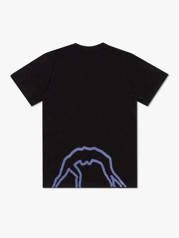 MANTO t-shirt TRACE black