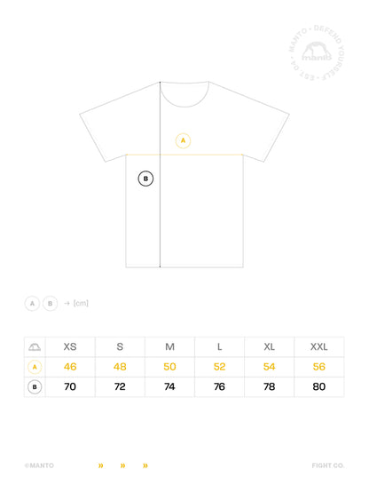 MANTO t-shirt TRACE black