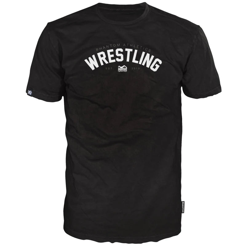 T-Shirt Wrestling - Schwarz