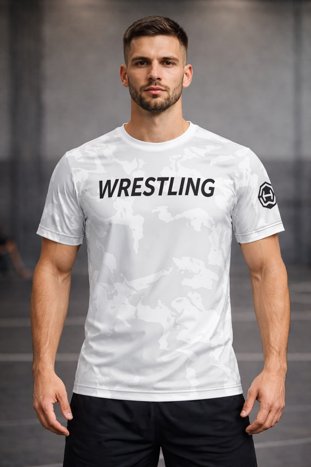 T-Shirt HoW Wrestling - Weiss
